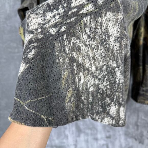 Cabelas Button Shirt L/S‎ Mens XL Camouflage - Picture 8 of 15